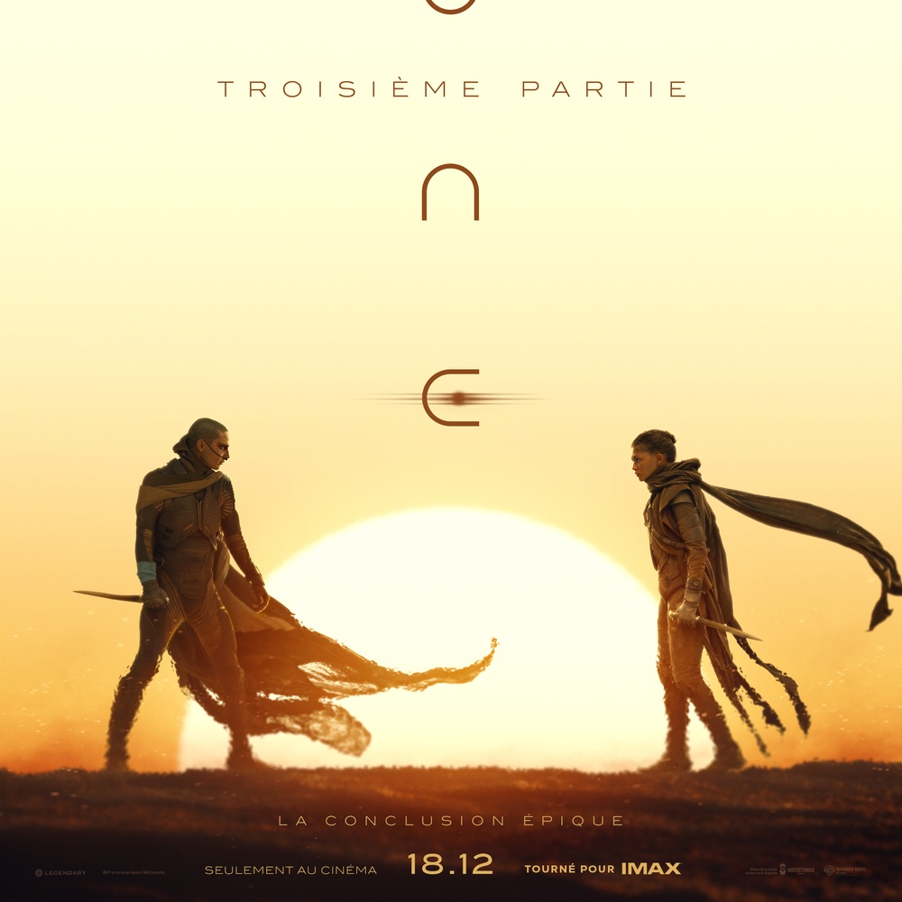 Affiche en français du film Dune : Troisième partie