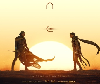 Affiche en français du film Dune : Troisième partie