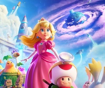 Affiche de caractère du film Super Mario Galaxy le film