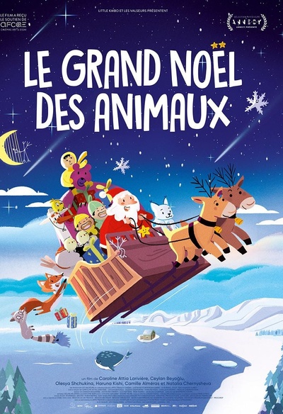 Affiche du film Le grand Noël des animaux