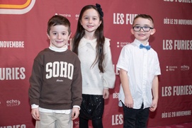 Tapis rouge de la première du film Les Furies