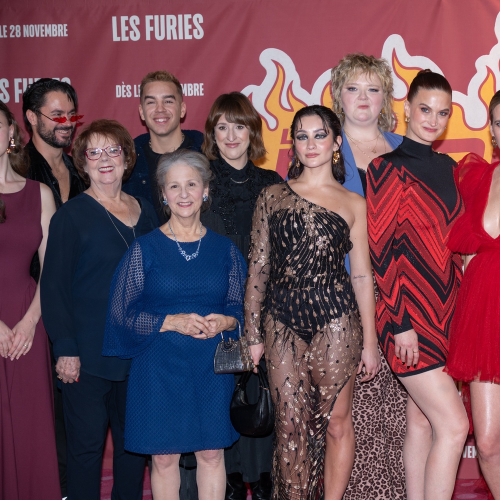 Tapis rouge de la première du film Les Furies