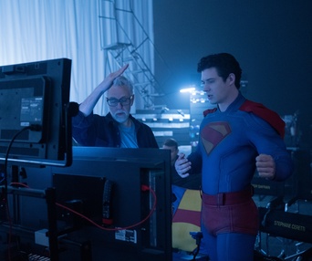 Dans les coulisses du film Superman