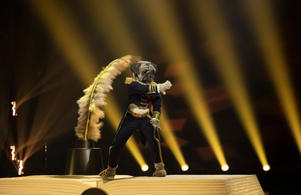 Colonel Pug à<em> Chanteurs masqués</em>
