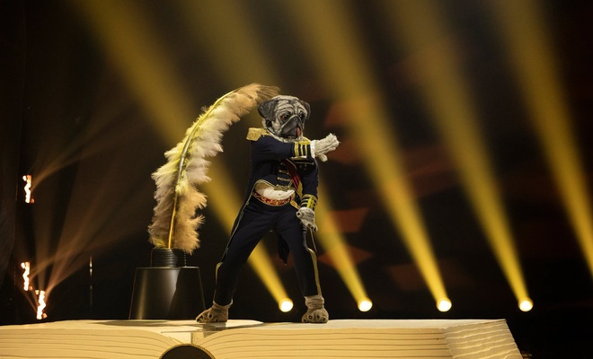Colonel Pug à<em> Chanteurs masqués</em>